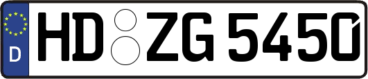 HD-ZG5450