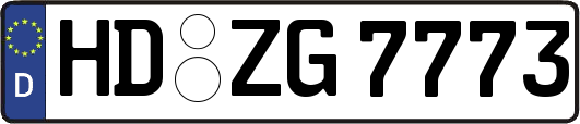 HD-ZG7773