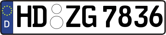 HD-ZG7836