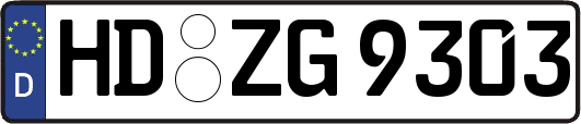 HD-ZG9303