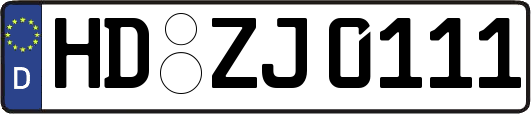 HD-ZJ0111