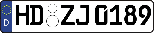 HD-ZJ0189