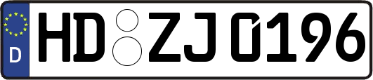 HD-ZJ0196