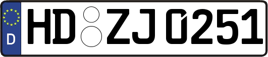 HD-ZJ0251