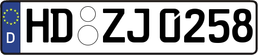 HD-ZJ0258
