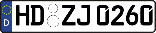 HD-ZJ0260