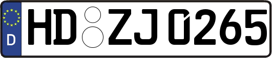 HD-ZJ0265