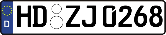 HD-ZJ0268
