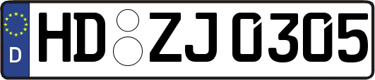 HD-ZJ0305