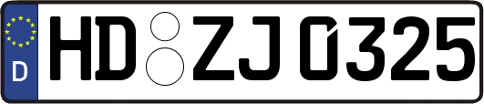 HD-ZJ0325