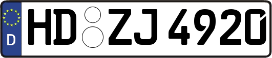 HD-ZJ4920