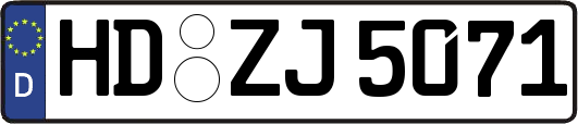 HD-ZJ5071