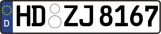 HD-ZJ8167