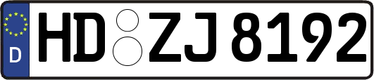 HD-ZJ8192