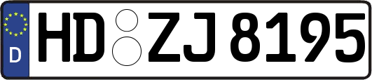 HD-ZJ8195