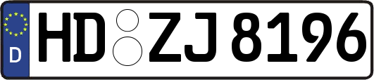 HD-ZJ8196