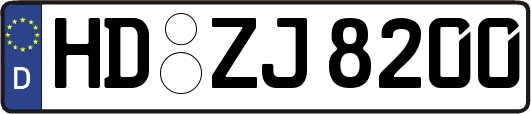 HD-ZJ8200