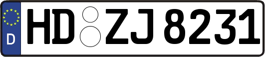 HD-ZJ8231