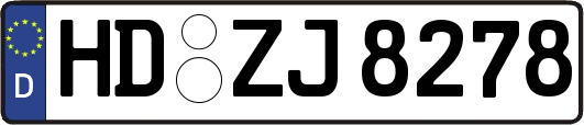 HD-ZJ8278