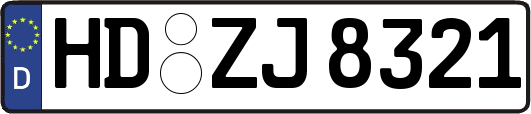 HD-ZJ8321