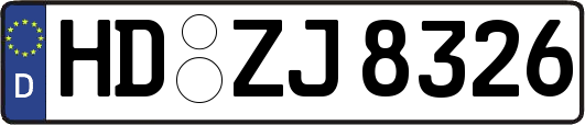 HD-ZJ8326