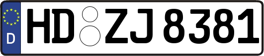 HD-ZJ8381