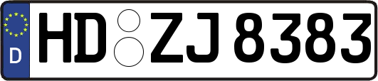 HD-ZJ8383
