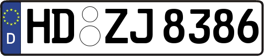 HD-ZJ8386