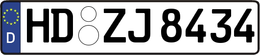 HD-ZJ8434