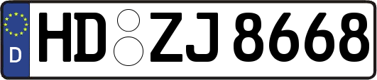HD-ZJ8668