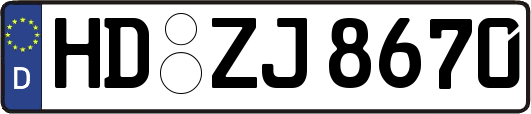 HD-ZJ8670