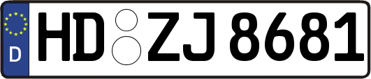 HD-ZJ8681