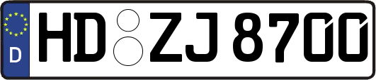 HD-ZJ8700