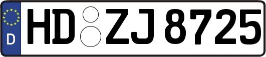 HD-ZJ8725