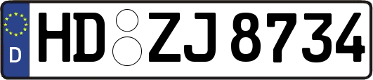 HD-ZJ8734