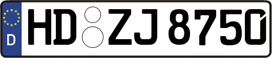 HD-ZJ8750