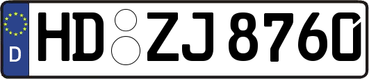 HD-ZJ8760
