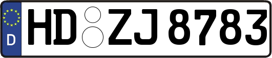 HD-ZJ8783