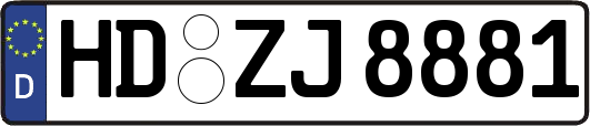 HD-ZJ8881