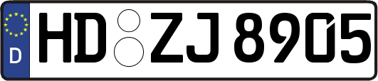 HD-ZJ8905