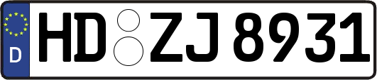 HD-ZJ8931