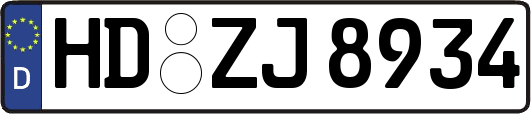 HD-ZJ8934