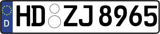 HD-ZJ8965