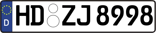 HD-ZJ8998