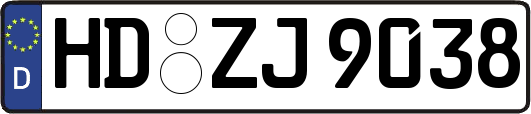 HD-ZJ9038