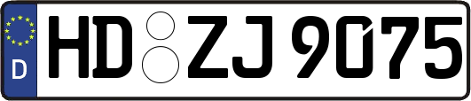 HD-ZJ9075