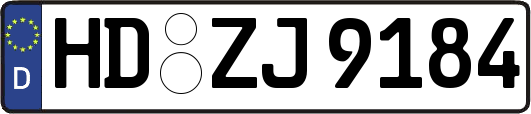 HD-ZJ9184