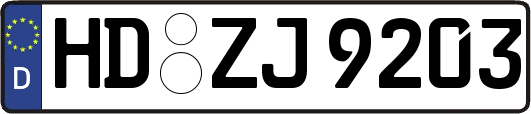 HD-ZJ9203