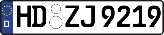 HD-ZJ9219