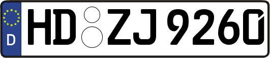 HD-ZJ9260